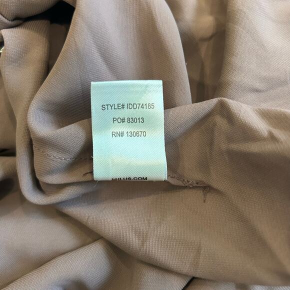 Lulus Reinette Mauve Purple Midi Dress Party Cocktail Wedding Bridesmaid Size XL - Picture 8 of 8